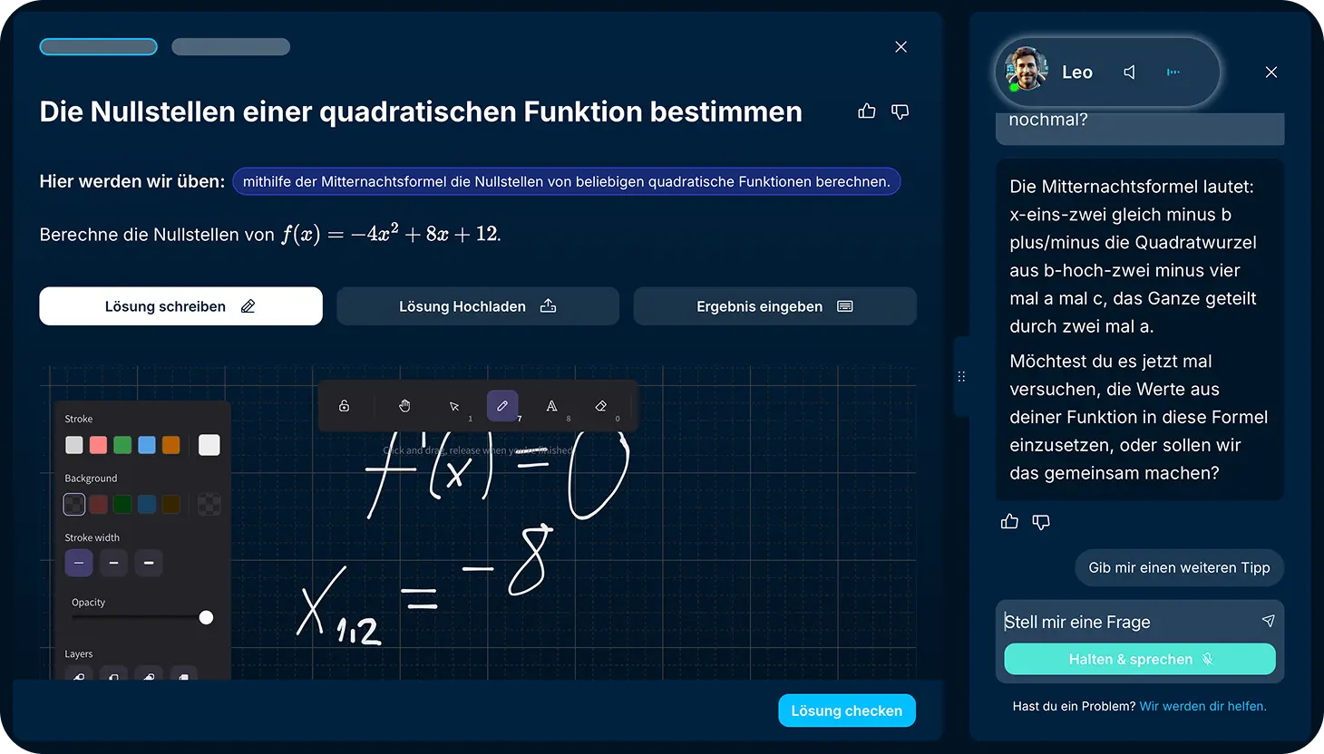 Verlässliche Hilfe bei jeder Aufgabe – dank KI-Tutor