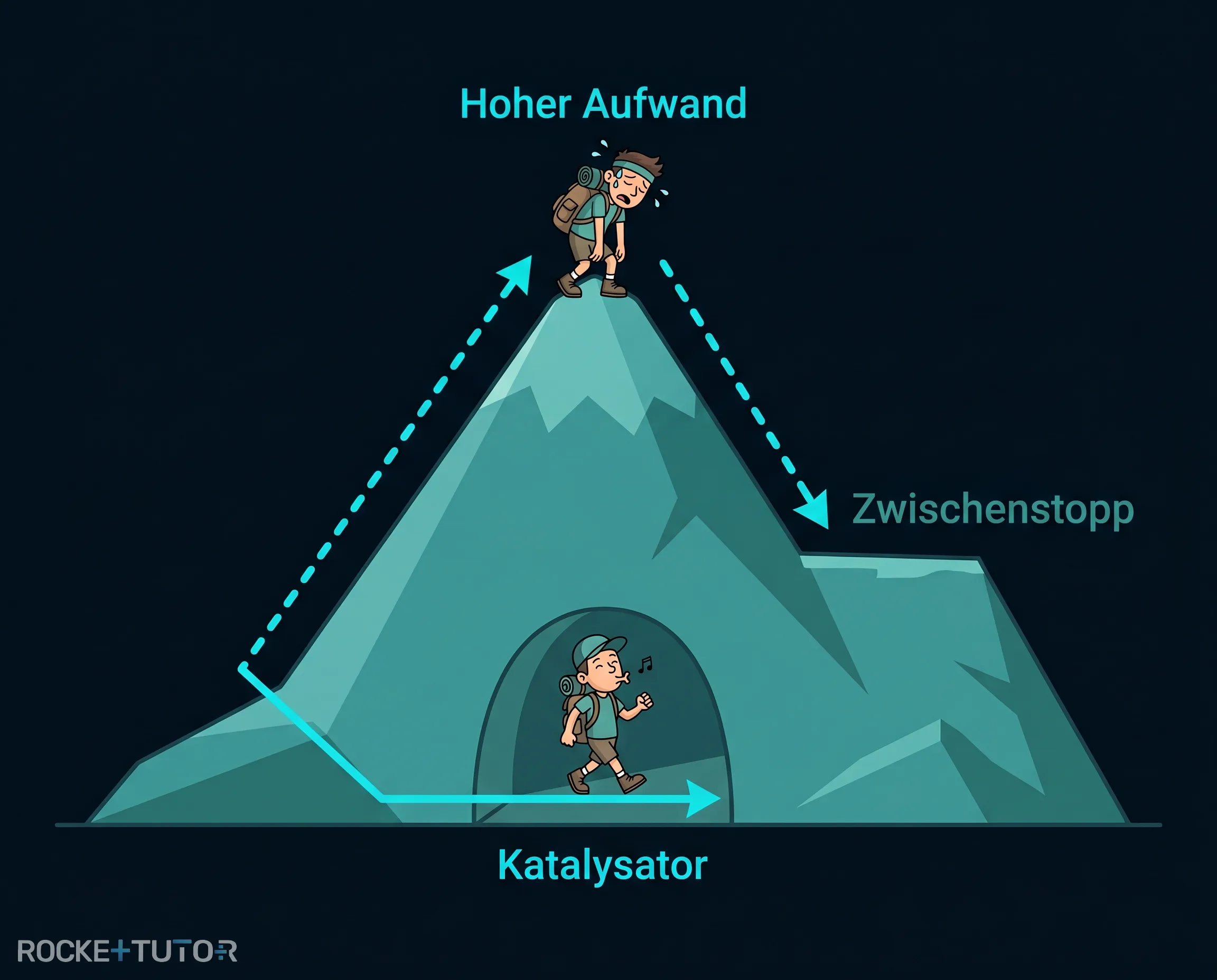 Bergsteiger Analogie
