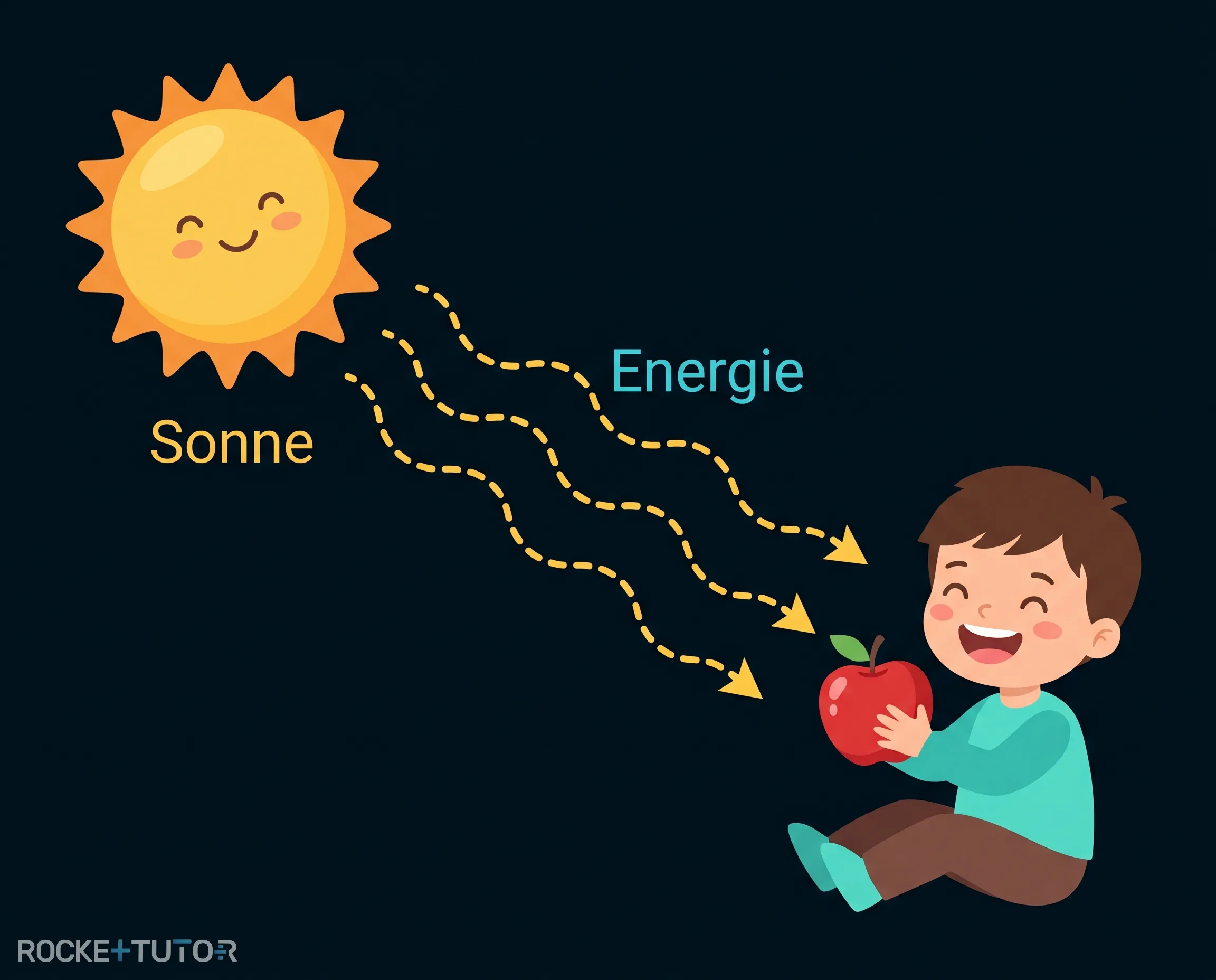Sonne und Erde