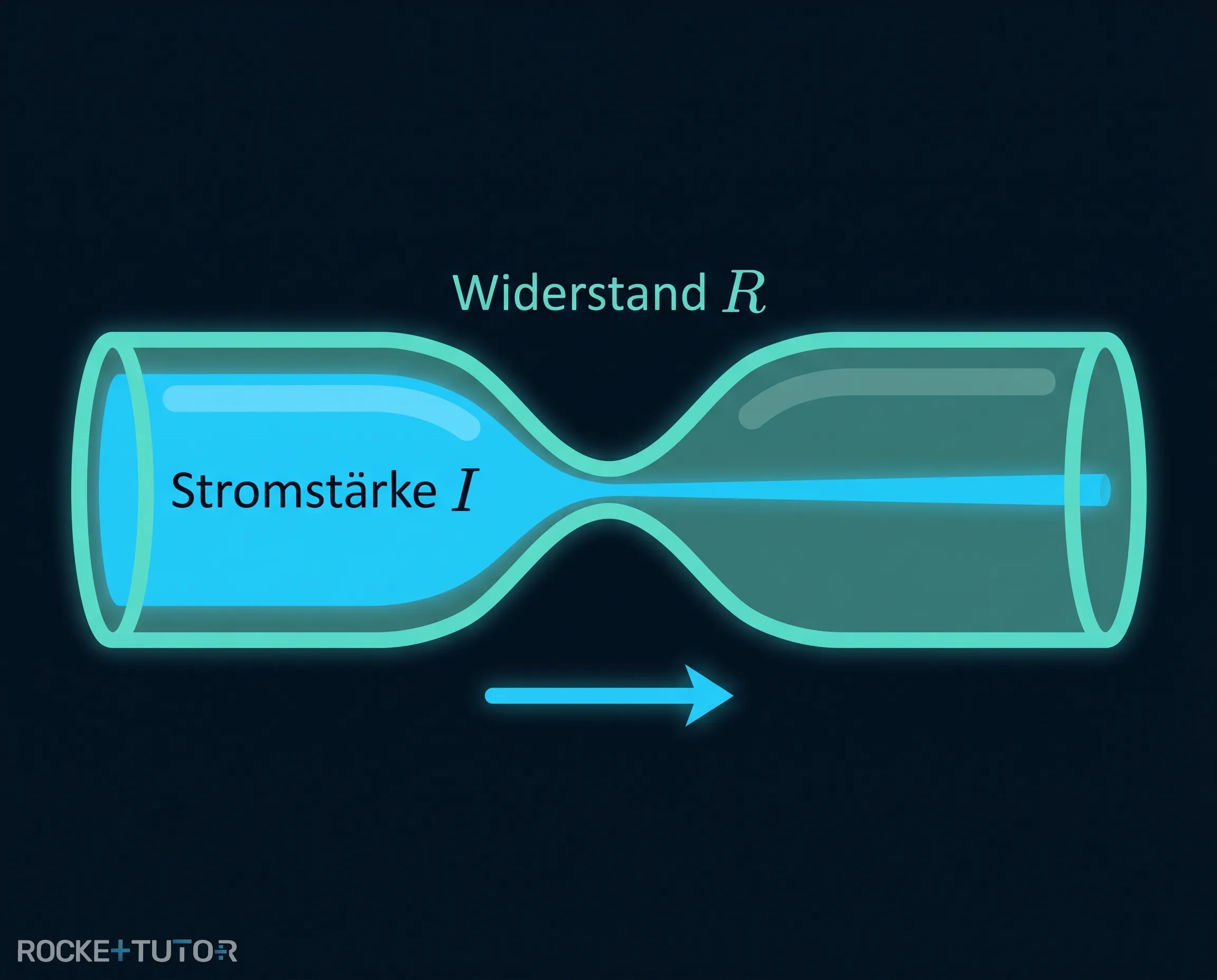 Widerstand bremst Stromkreis