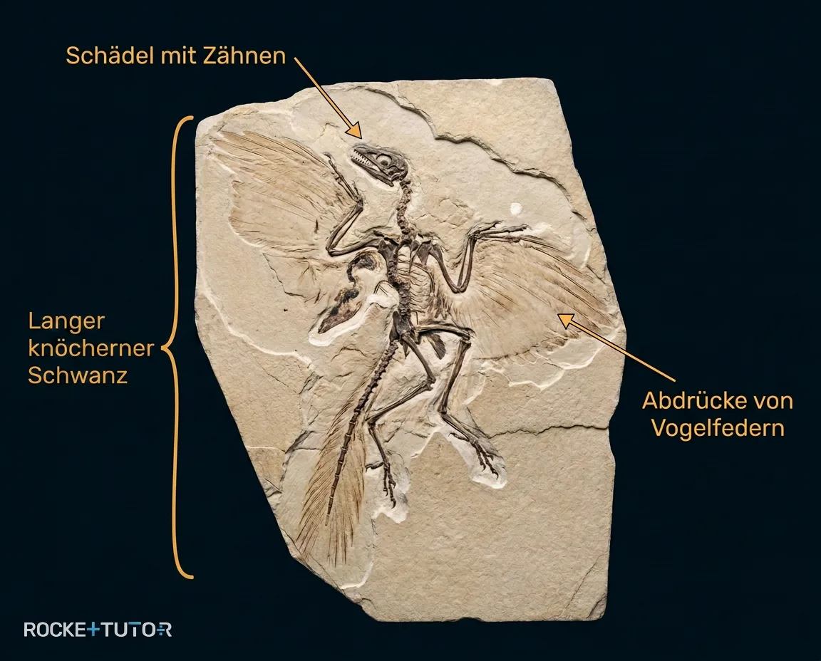 Fossil des Archaeopteryx