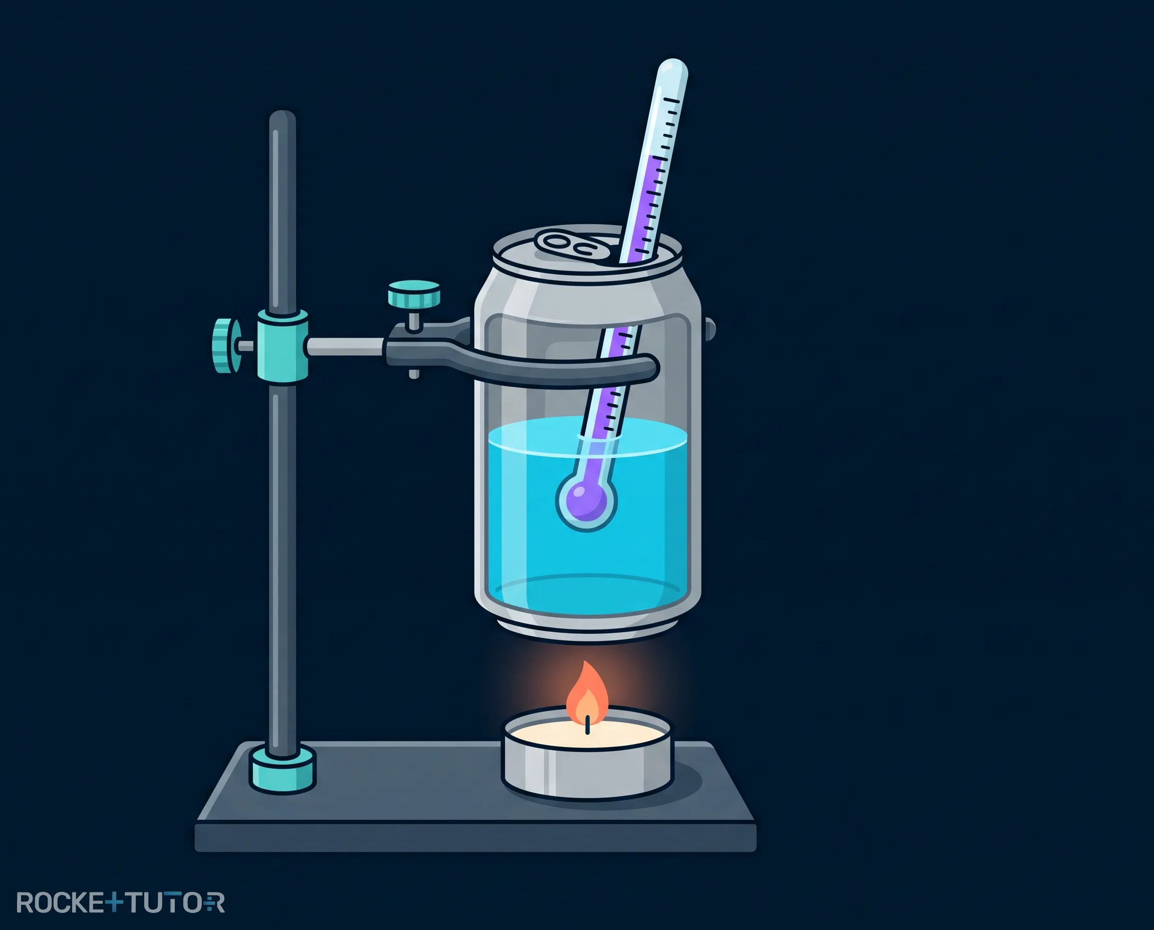 Aufbau eines Teelicht-Kalorimeters