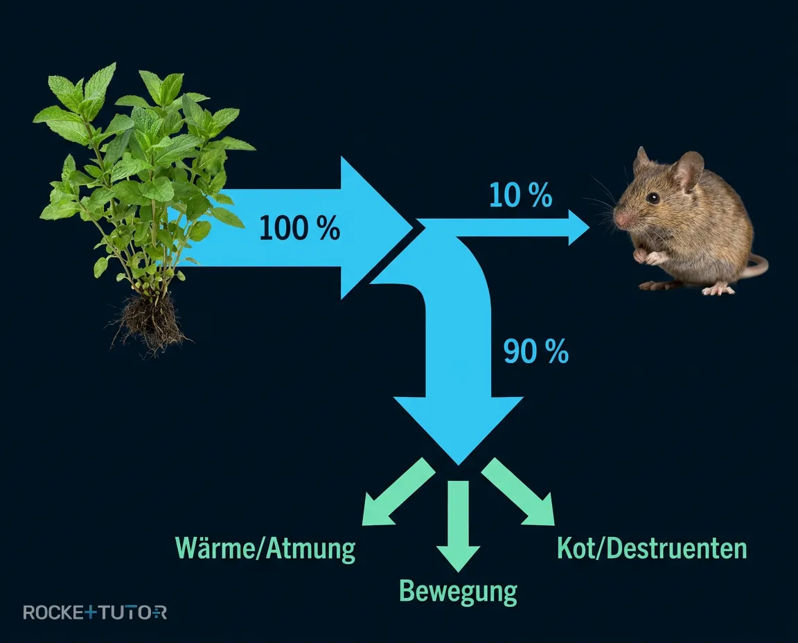 Energieverlust in der Nahrungskette