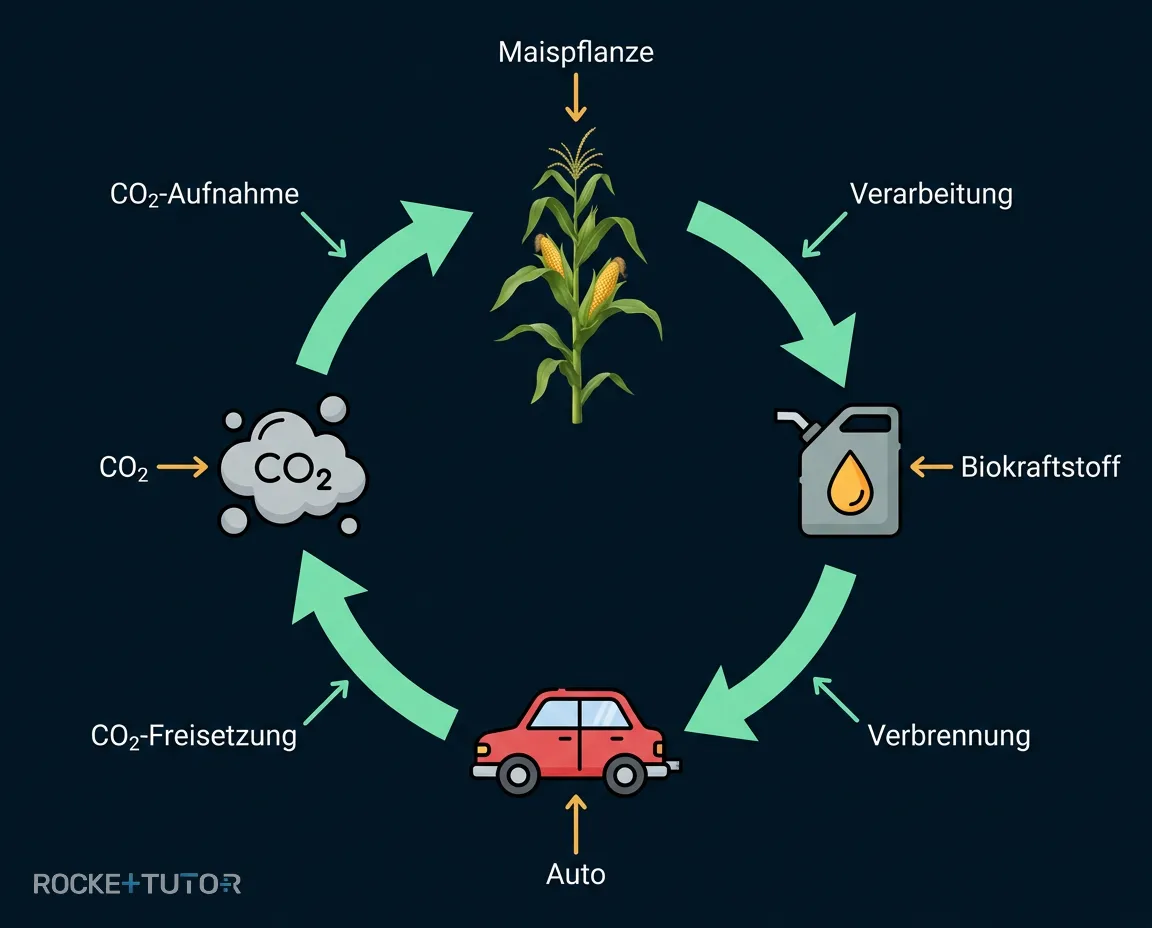 Kreislauf der CO2-Neutralität