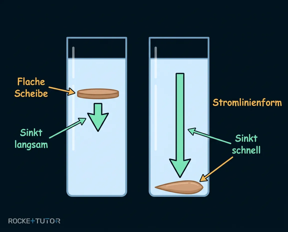 Knetgummi im Wasserglas
