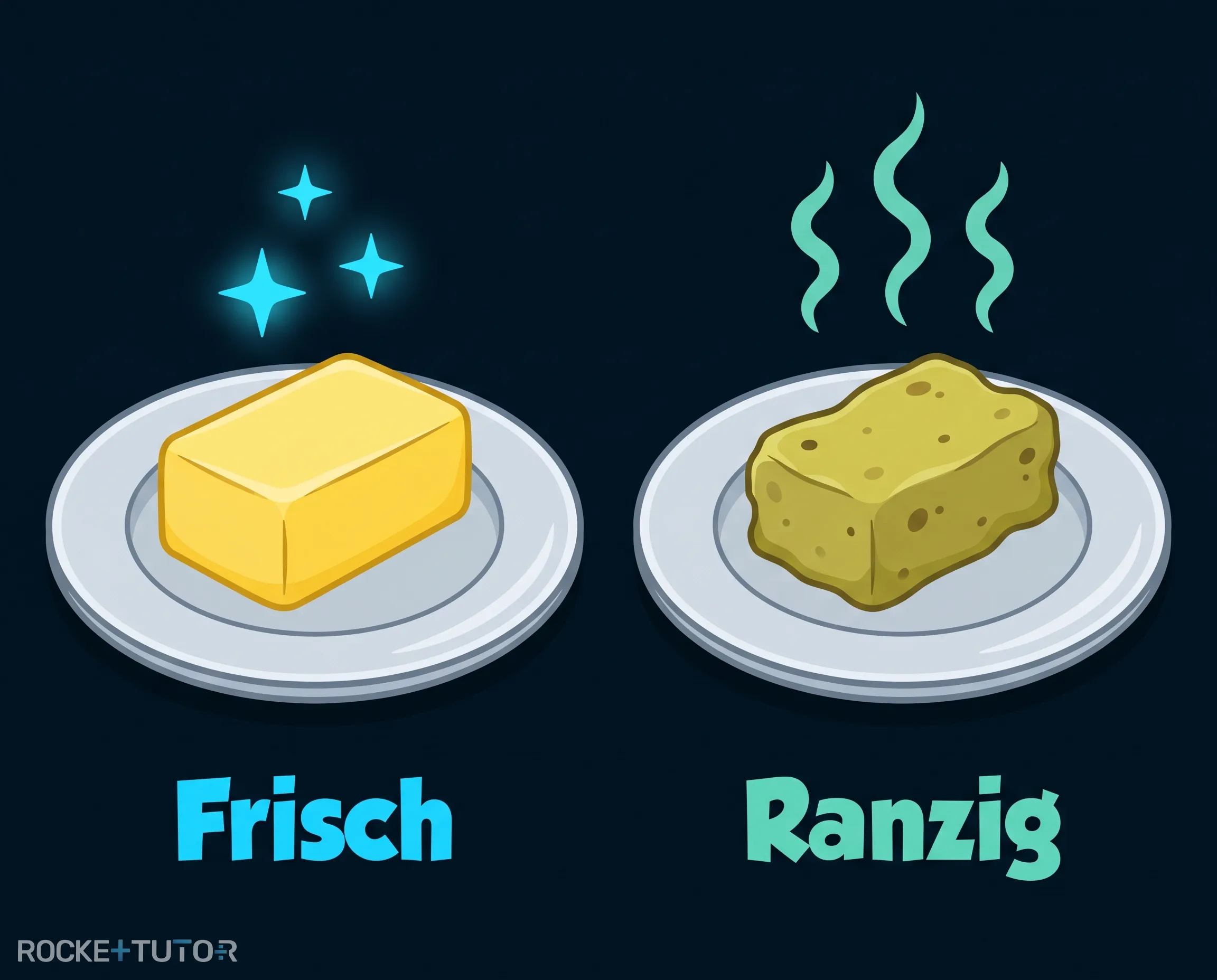 Butter ranzig Fettverderb