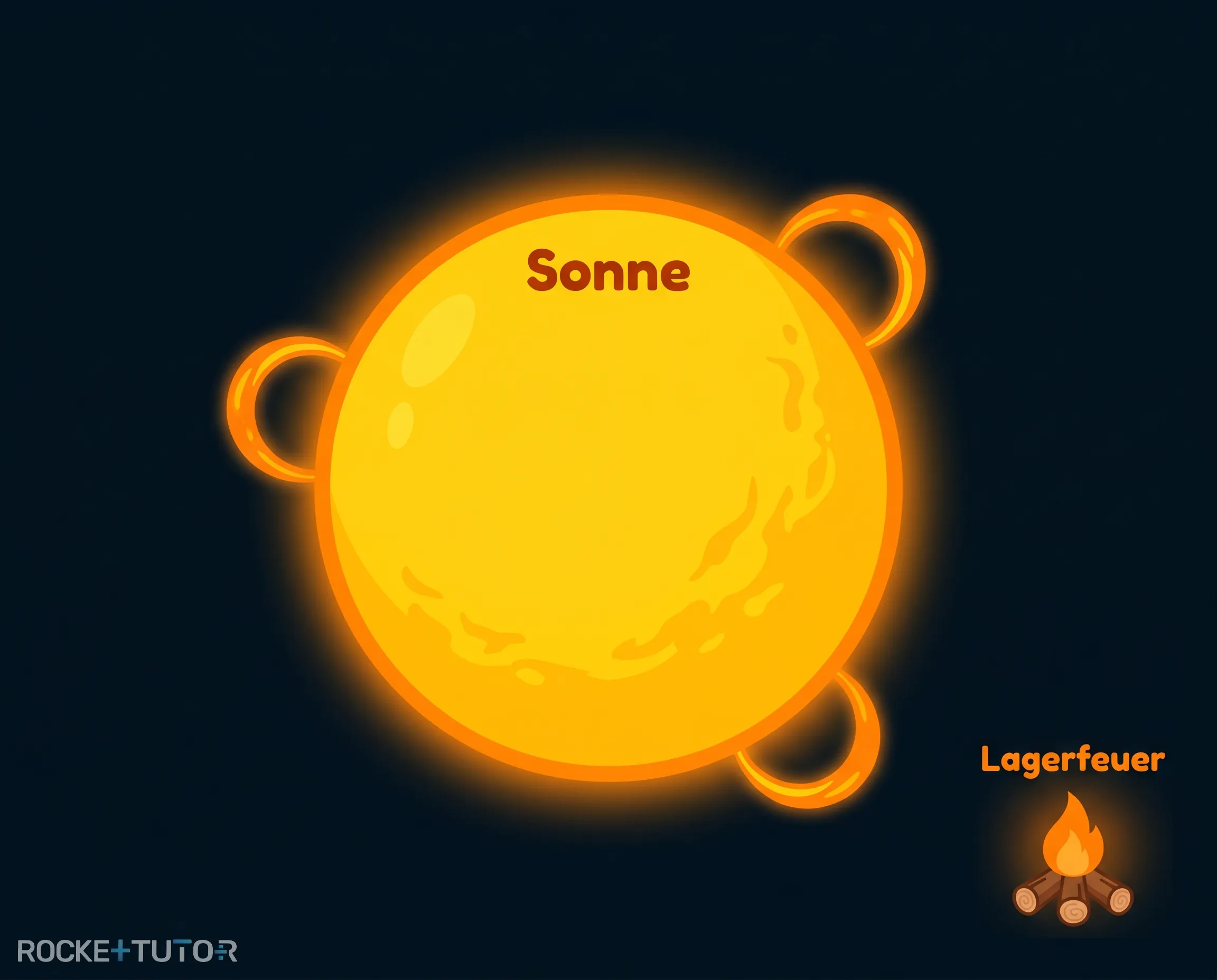 Sonne im Weltall