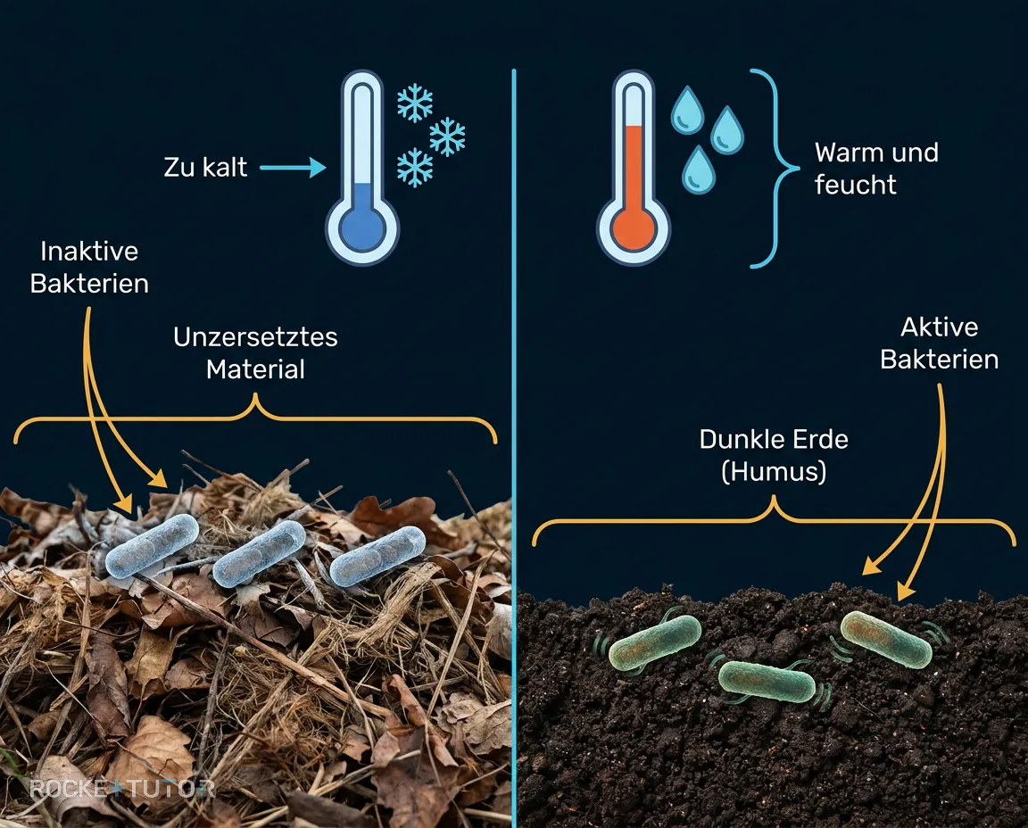 Einfluss von Temperatur und Feuchtigkeit