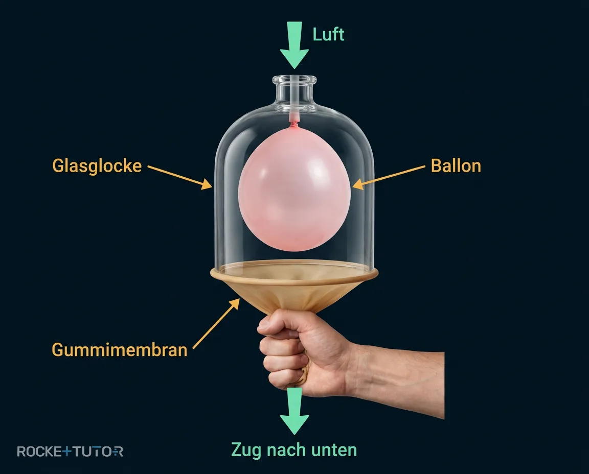 Dondersche Glocke im Experiment