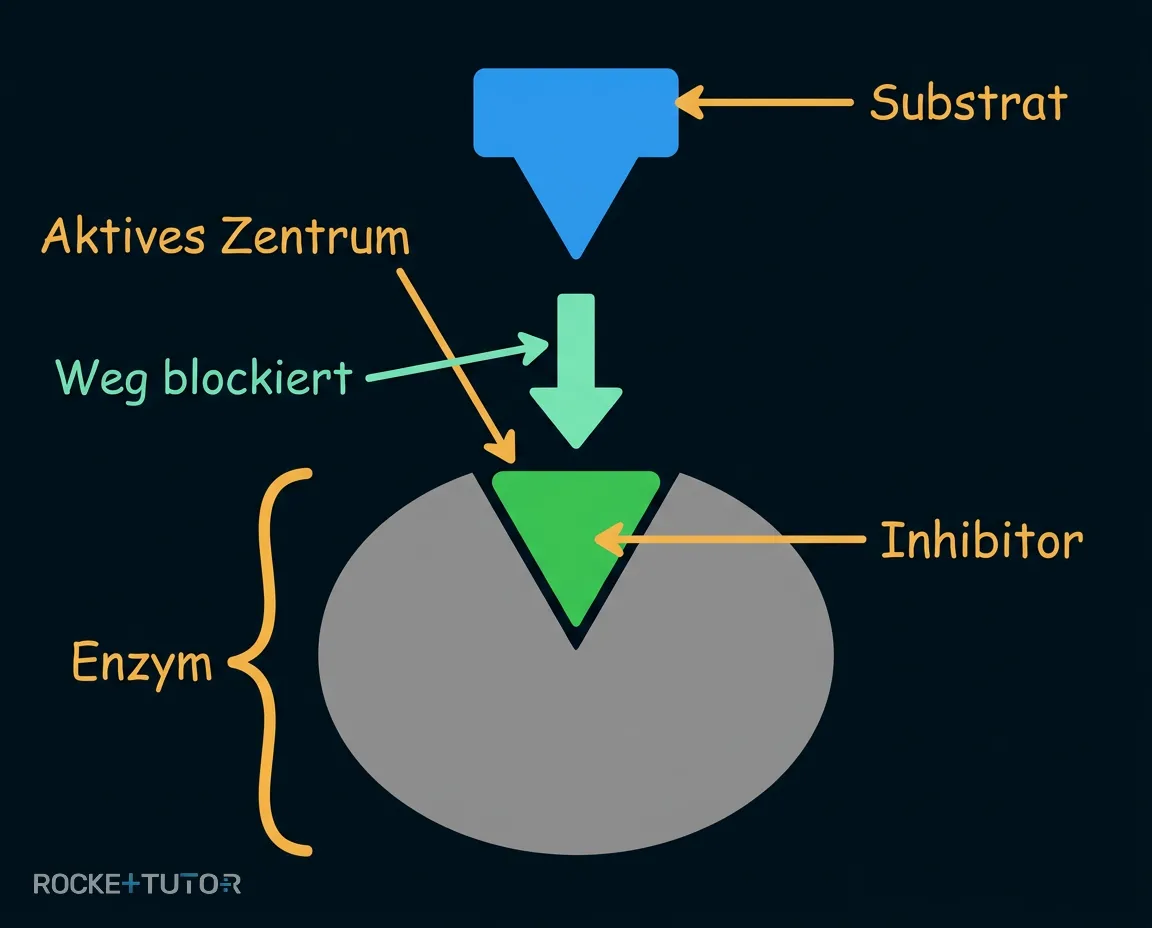 Kompetitive Hemmung Enzym
