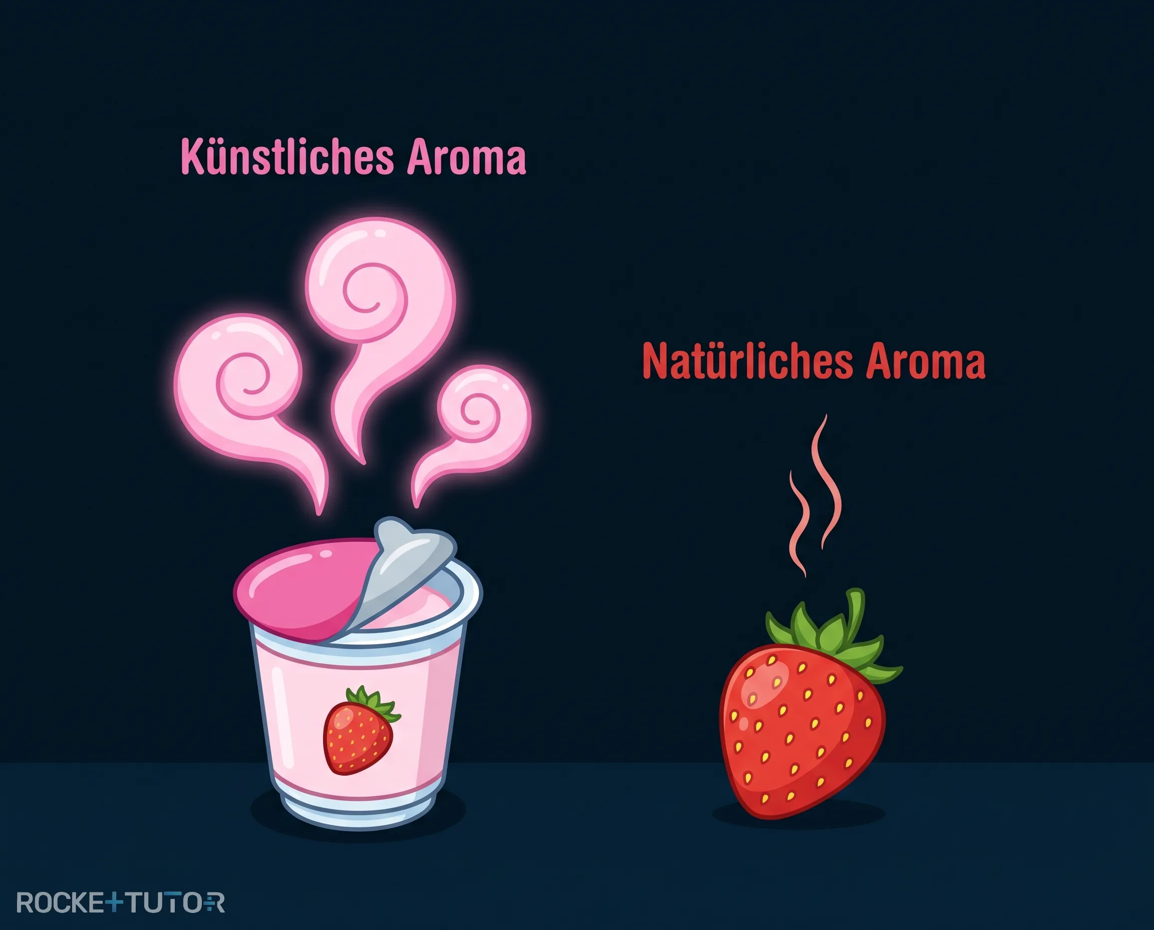 Erdbeeren und Parfümflasche