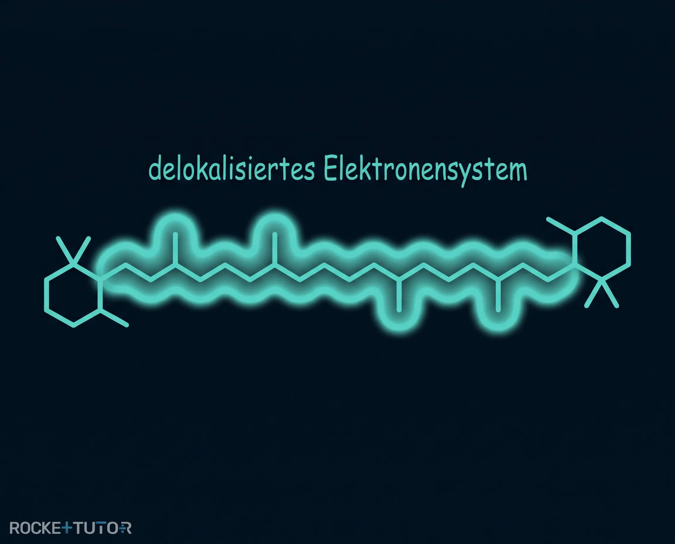 Delokalisiertes Elektronensystem Wolke