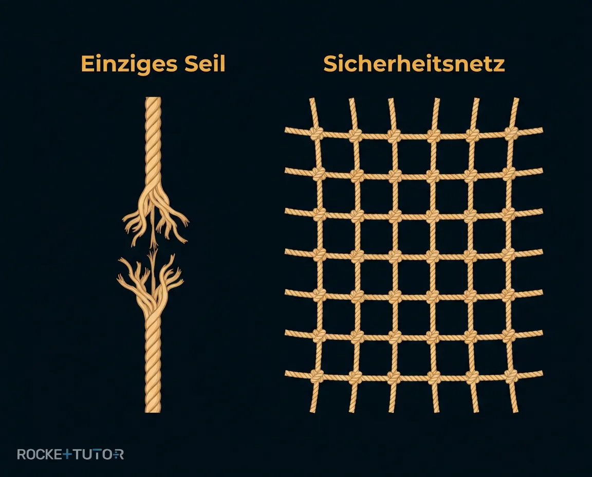 Zirkusnetz als Metapher für Nahrungsnetze