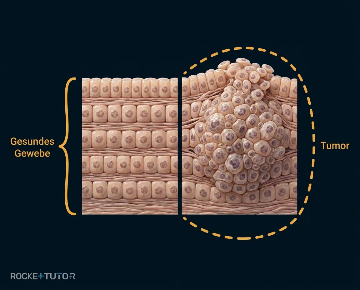 Entstehung eines Tumors durch DNA-Schäden