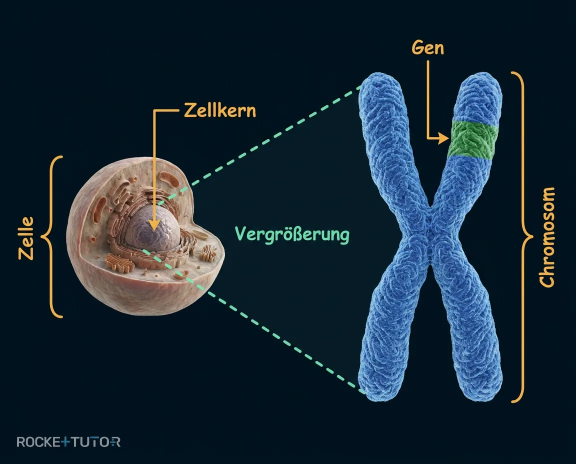 Chromosomen im Zellkern