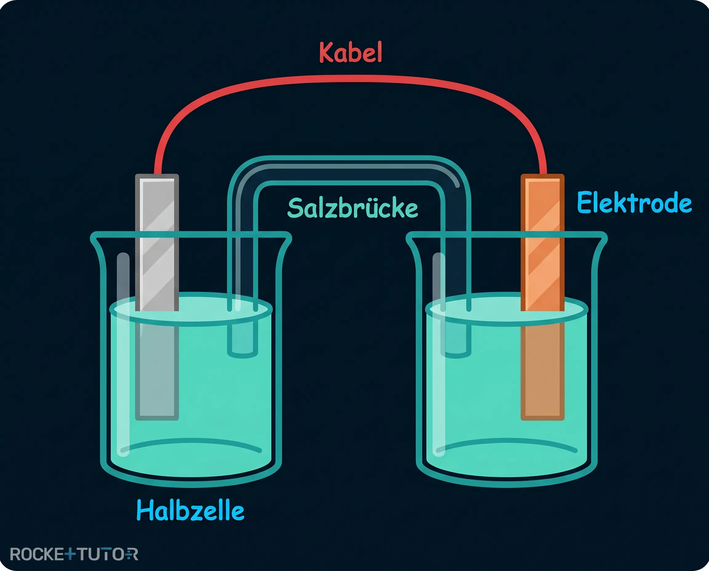 Aufbau eines galvanischen Elements