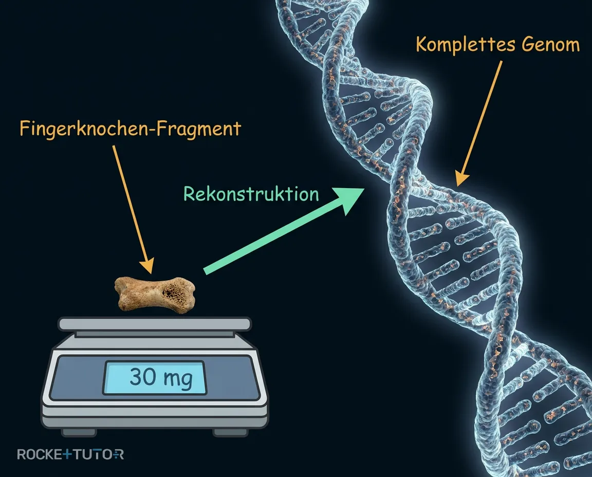 Fingerknochen Denisova Mensch