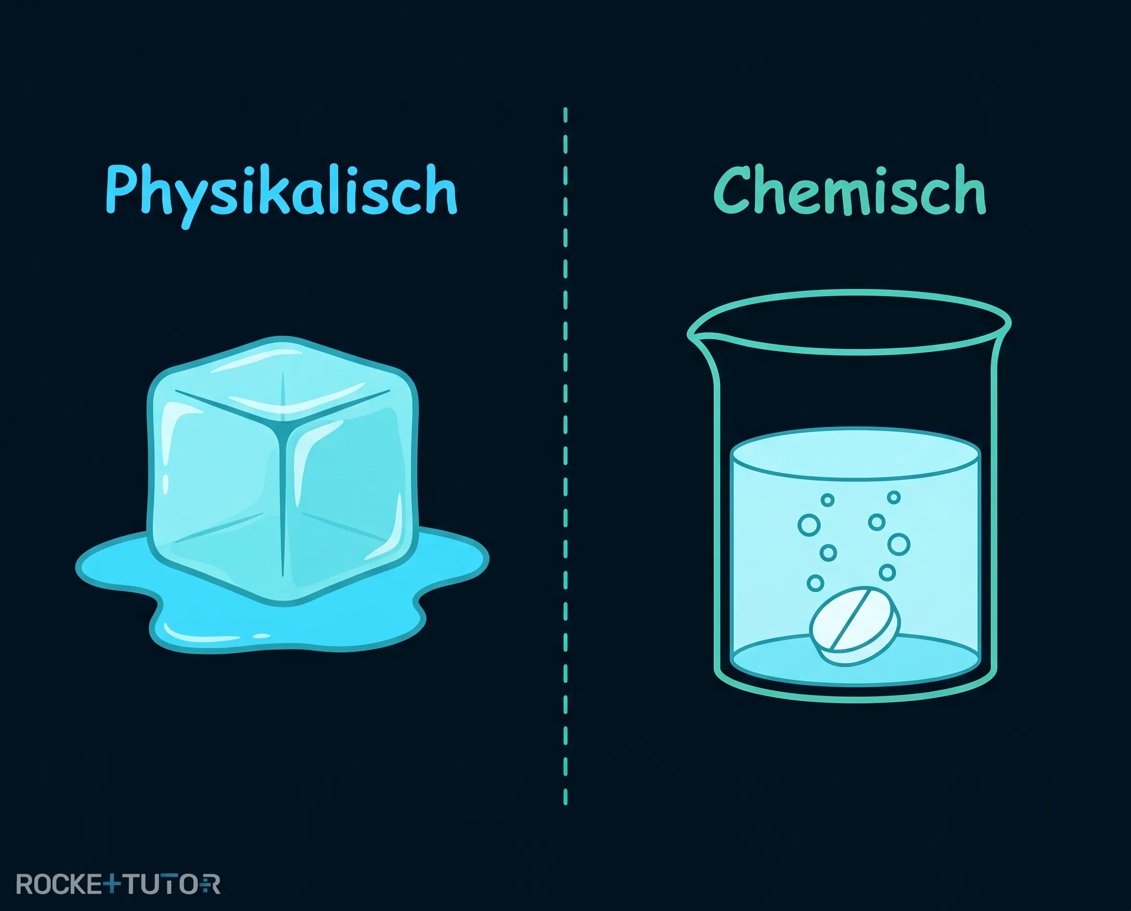 Brausetablette in einem Wasserglas