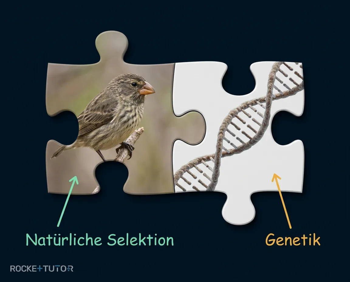 Darwins Theorie und Genetik
