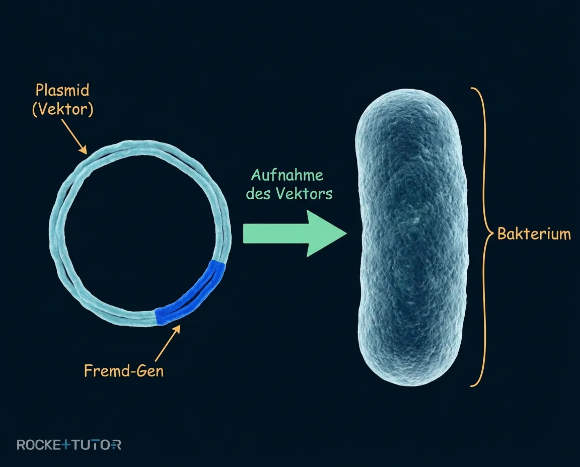 Plasmid als Vektor für Fremd-Gen