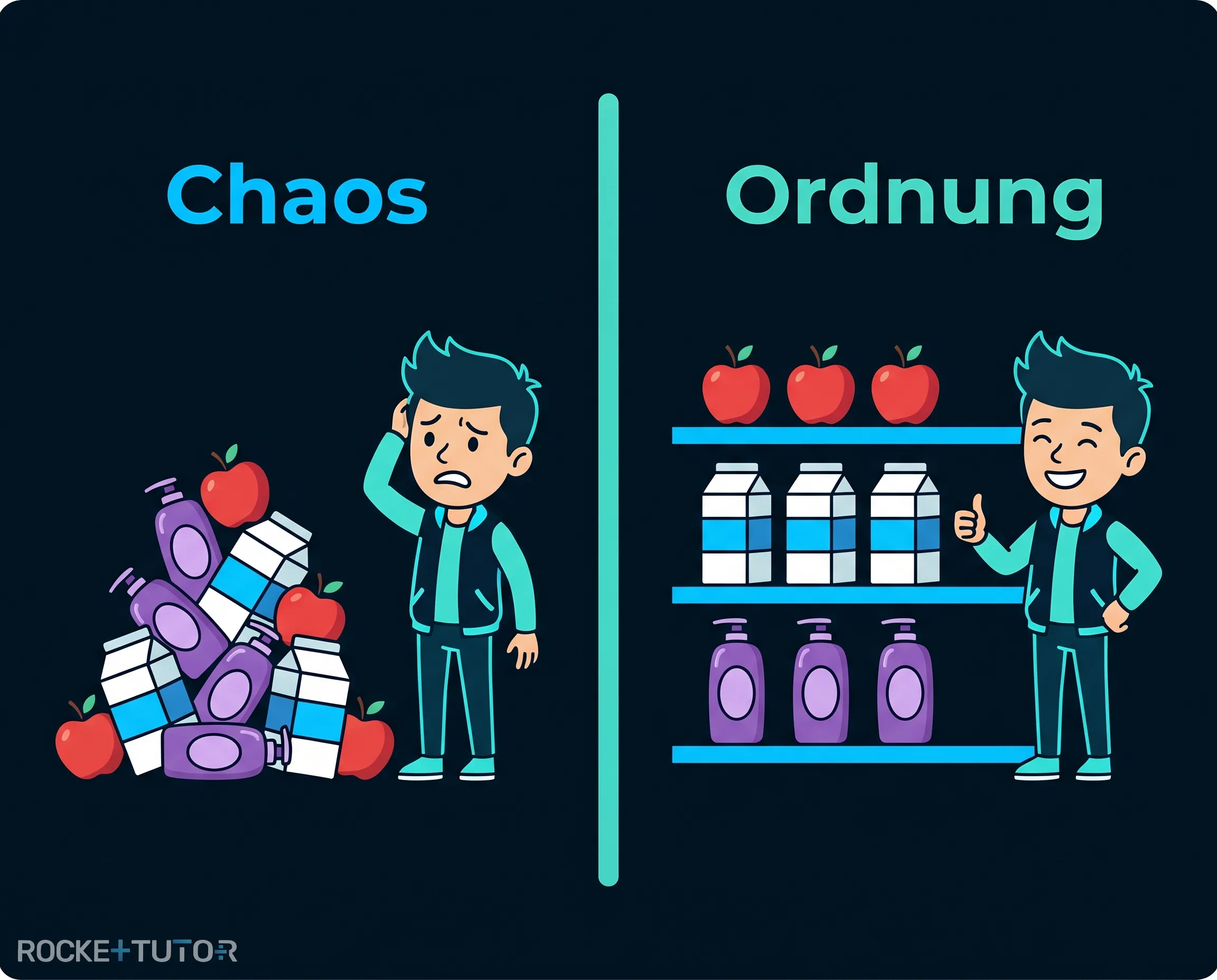 Supermarkt ohne Regale