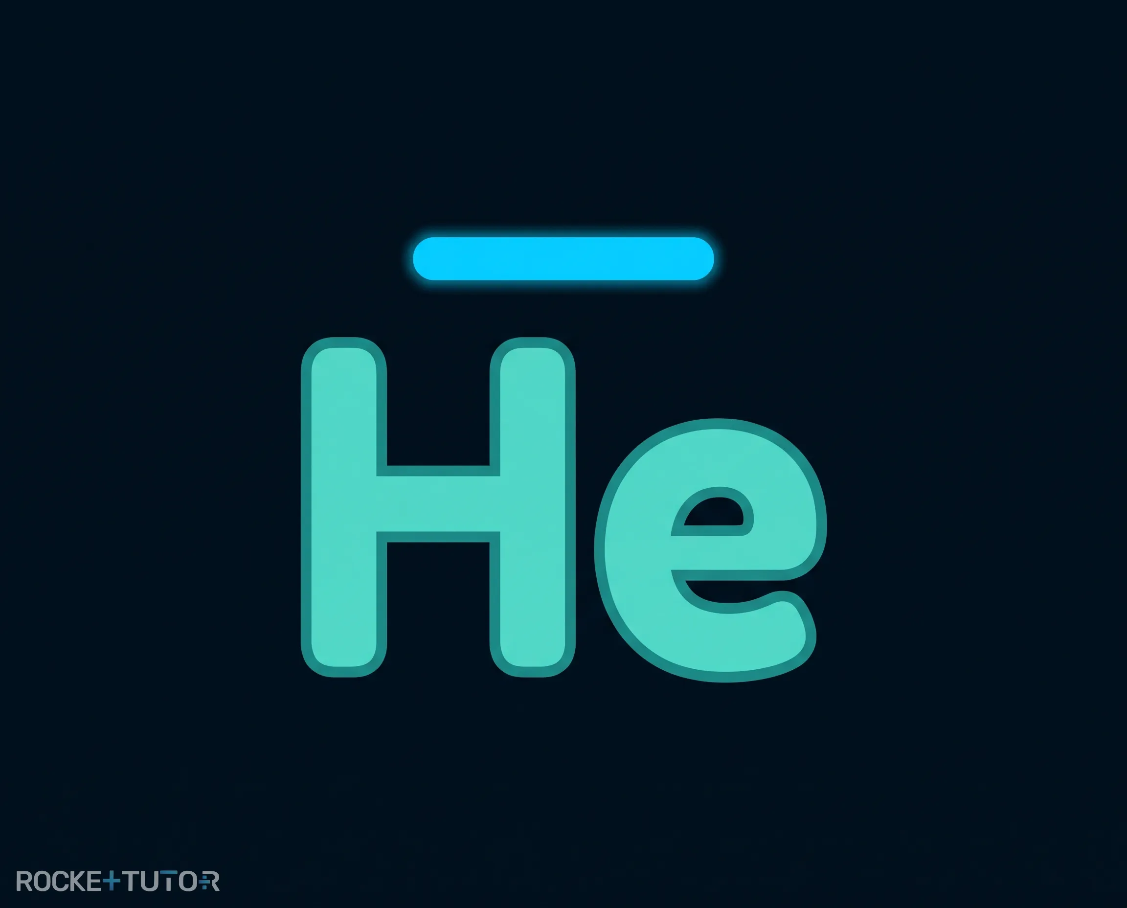 Lewis Struktur Helium He