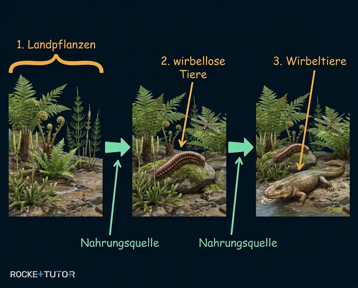 Reihenfolge der Besiedlung des Landes