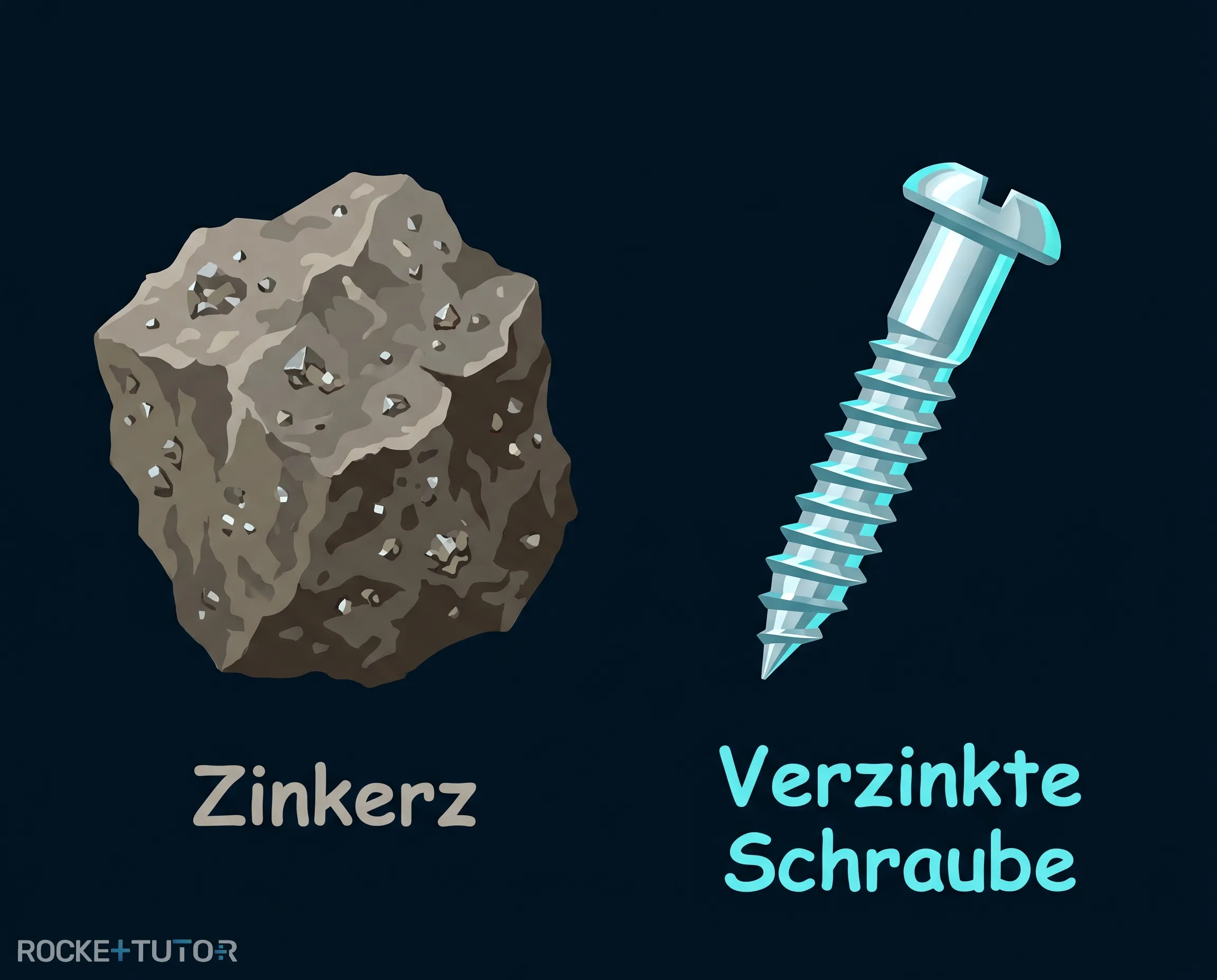 Verzinkte Schrauben als Rostschutz