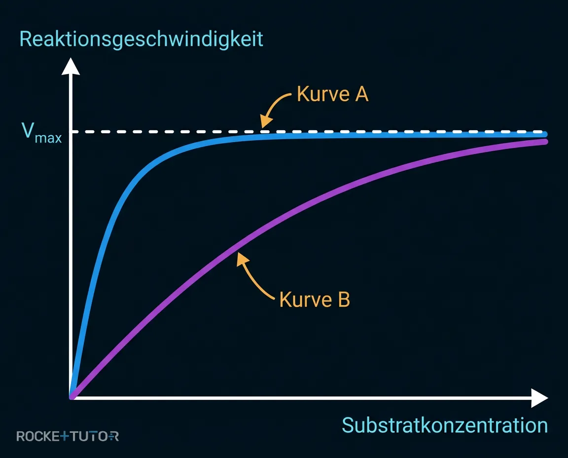 Sättigungskurve mit Medikament