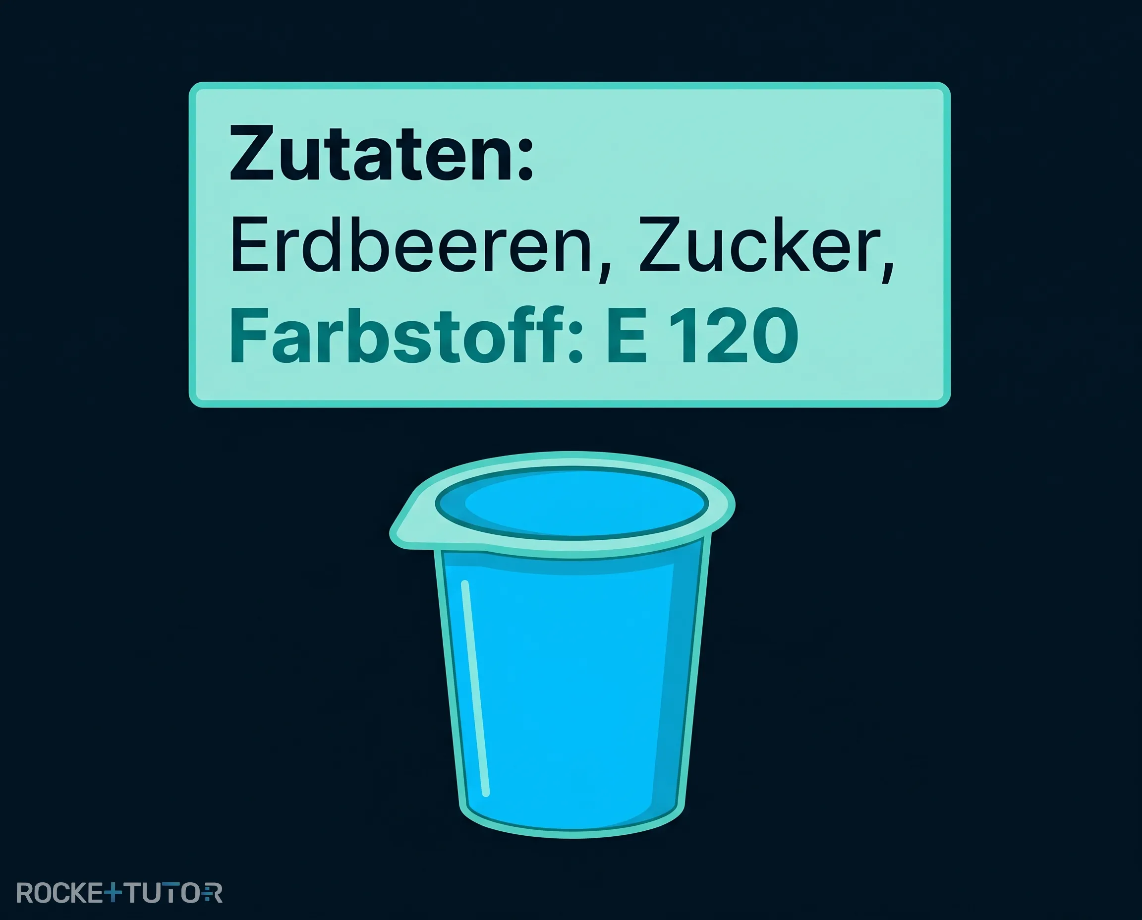 Verpackung mit E-Nummern