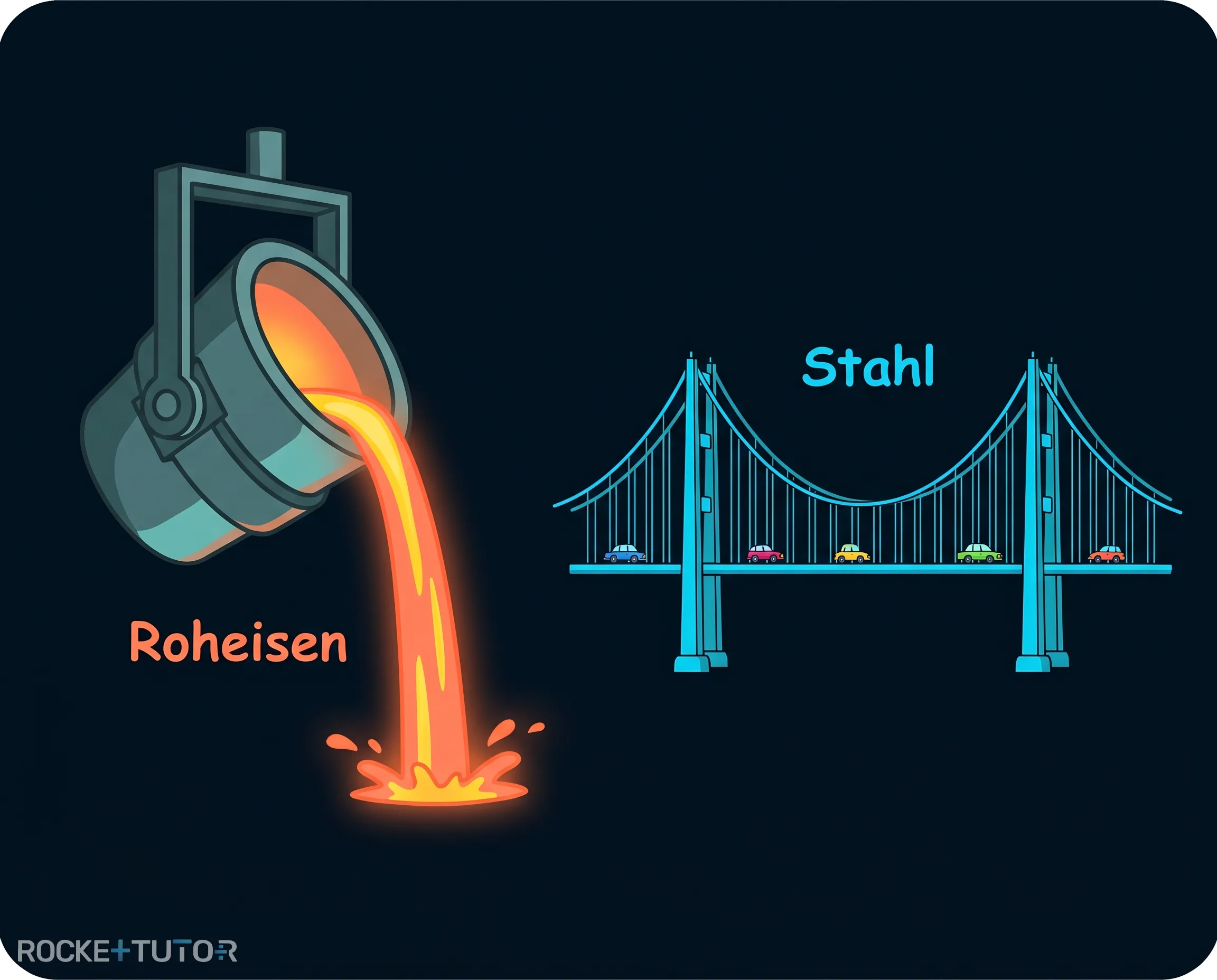 Ritter und Hängebrücke