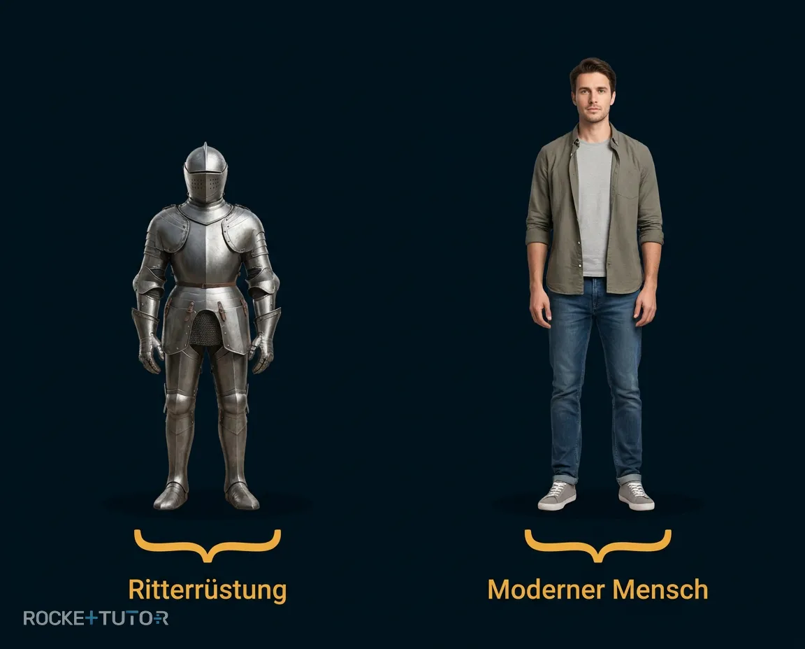 Ritterrüstung im Museum
