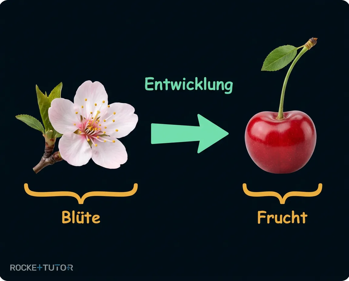 Kirschblüte und Kirsche