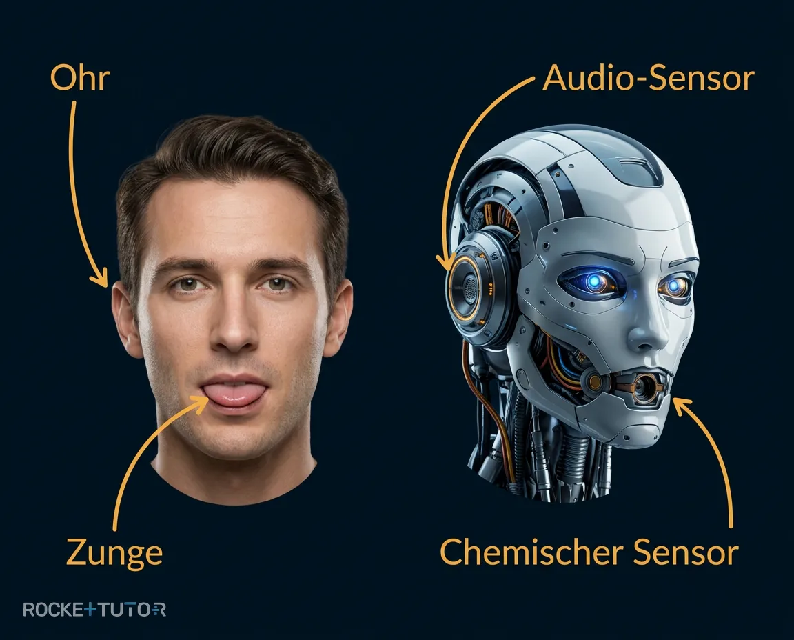 Roboter mit Sinnesorganen
