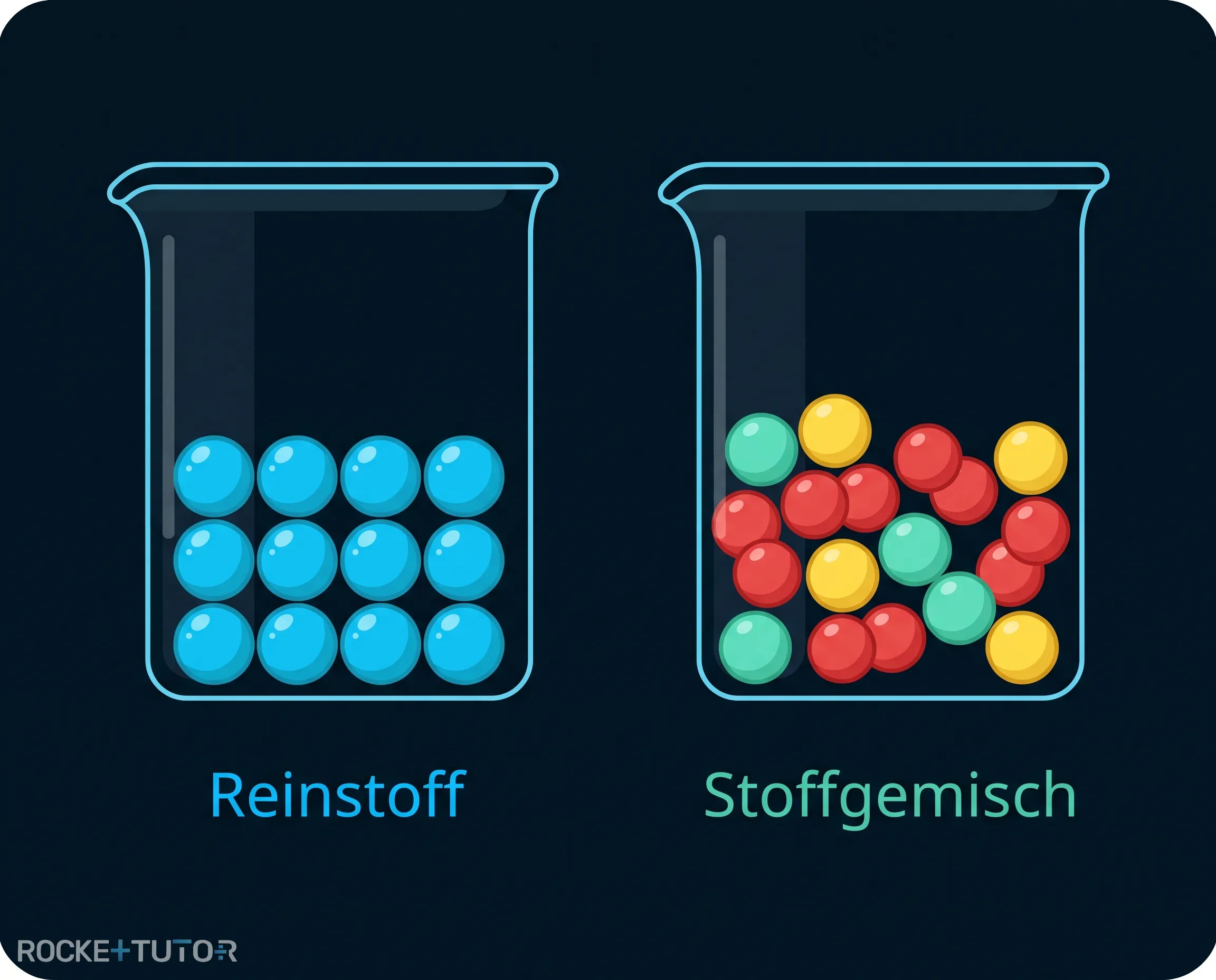Teilchenmodell Reinstoff und Gemisch