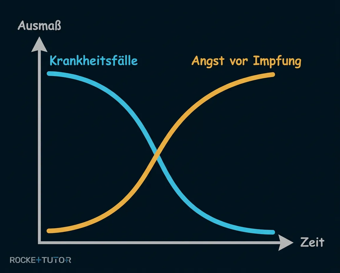 Diagramm Impfmüdigkeit