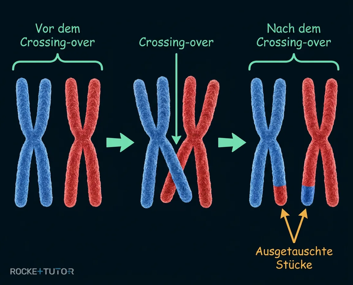 Crossing-over der Chromosomen