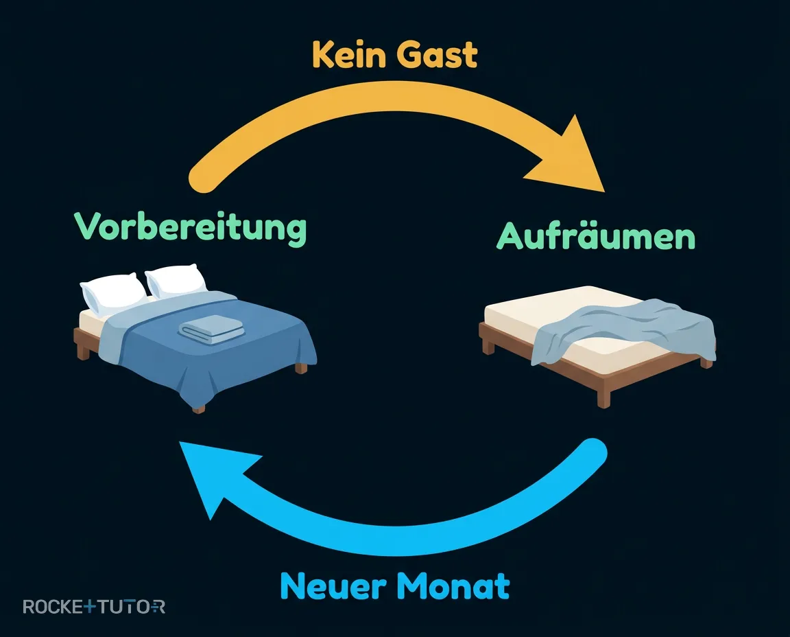 Smart Home Analogie für den weiblichen Zyklus
