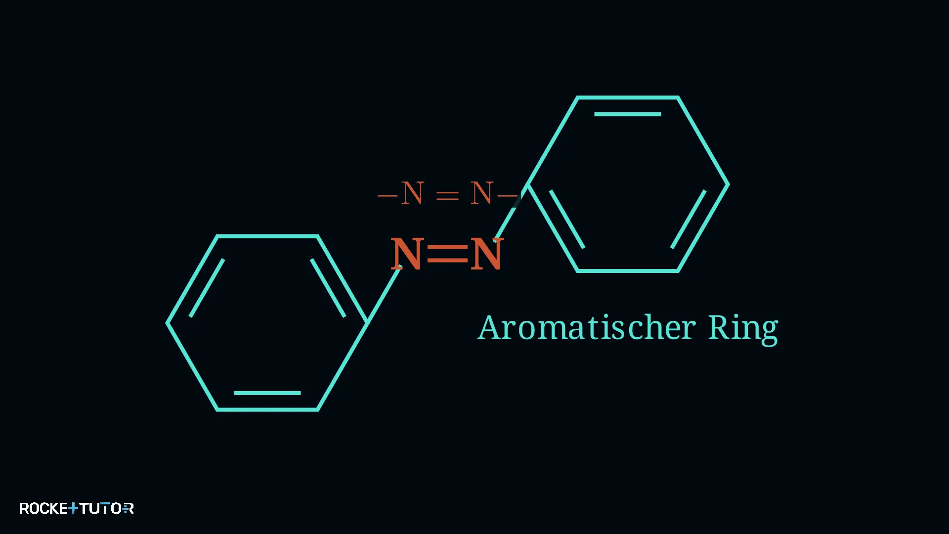 Strukturformel mit roter Azogruppe