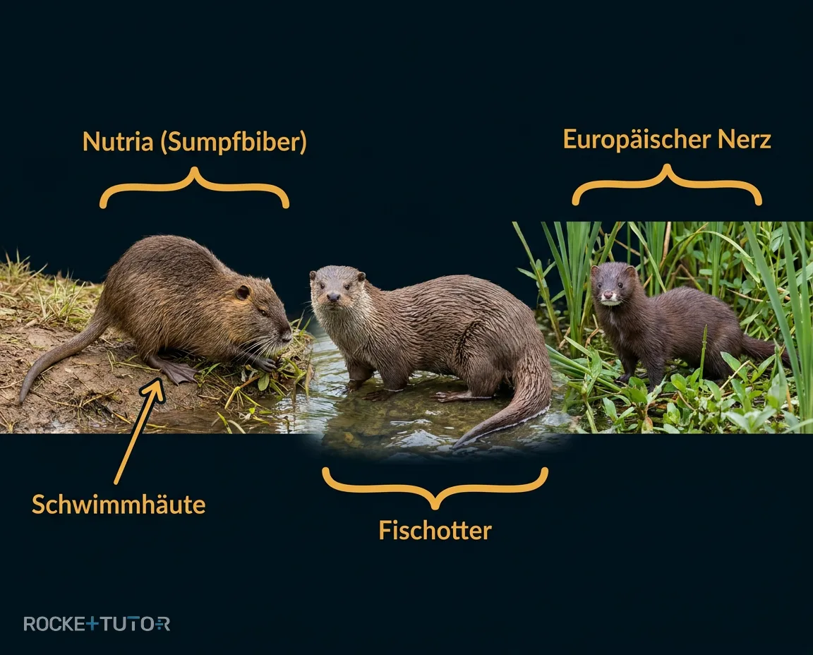 Fischotter am Ufer