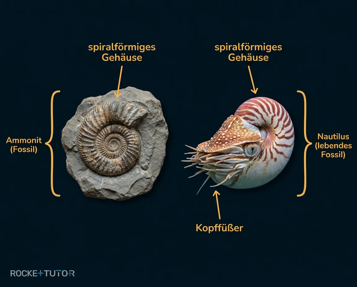 Nautilus im Ozean