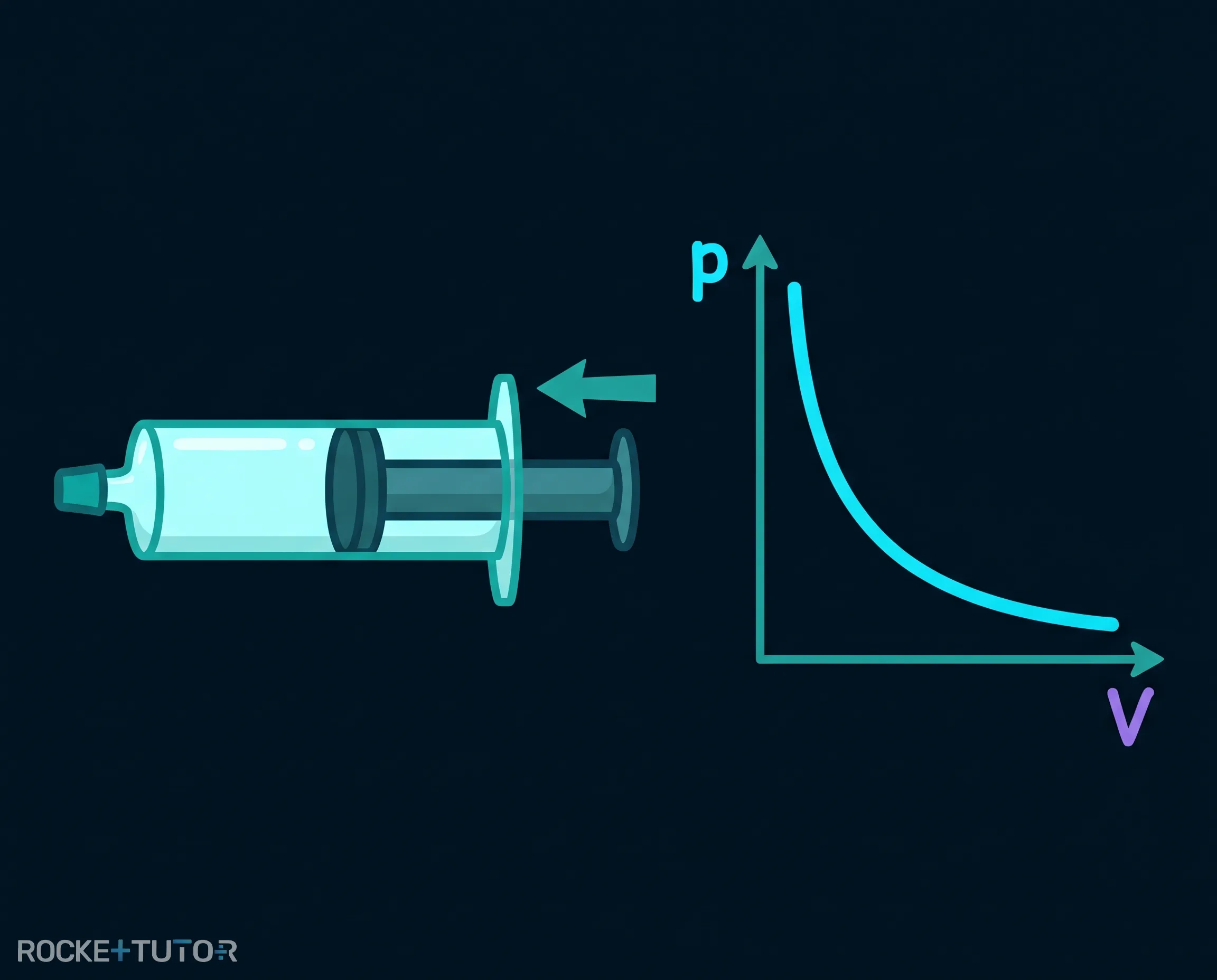p-V-Diagramm einer Isothermen