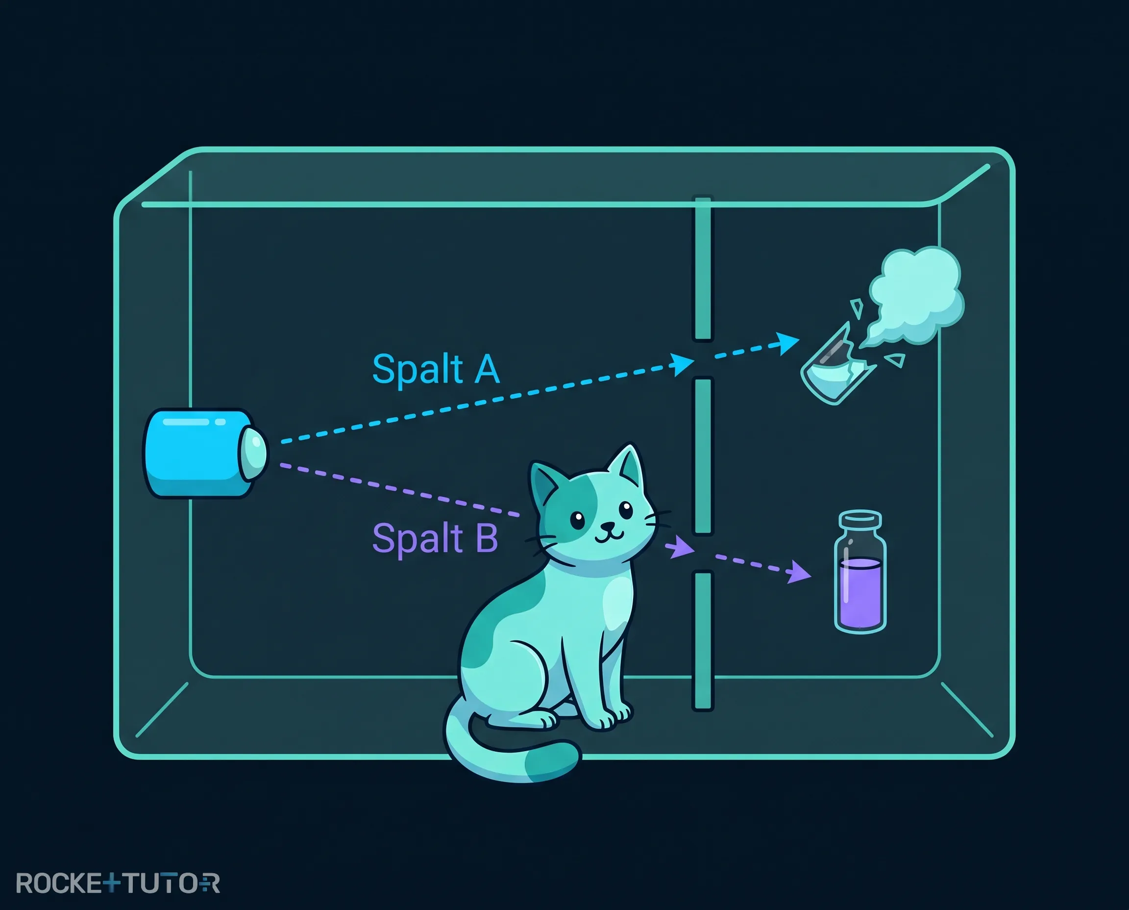 Schrödingers Katze Gedankenexperiment