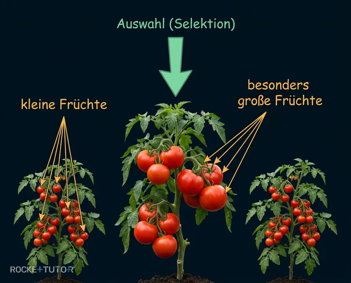 Prinzip der Selektionszüchtung