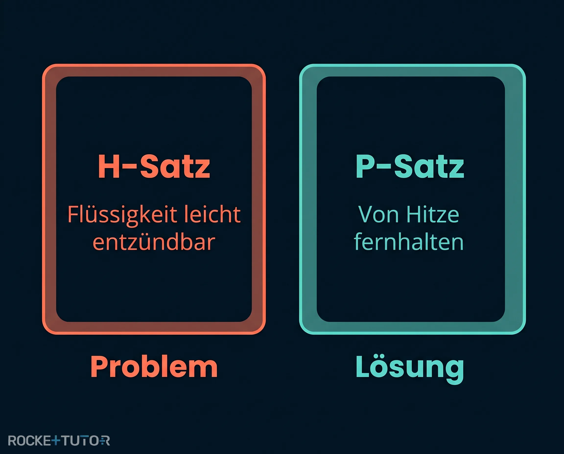 Übersicht H-Sätze und P-Sätze