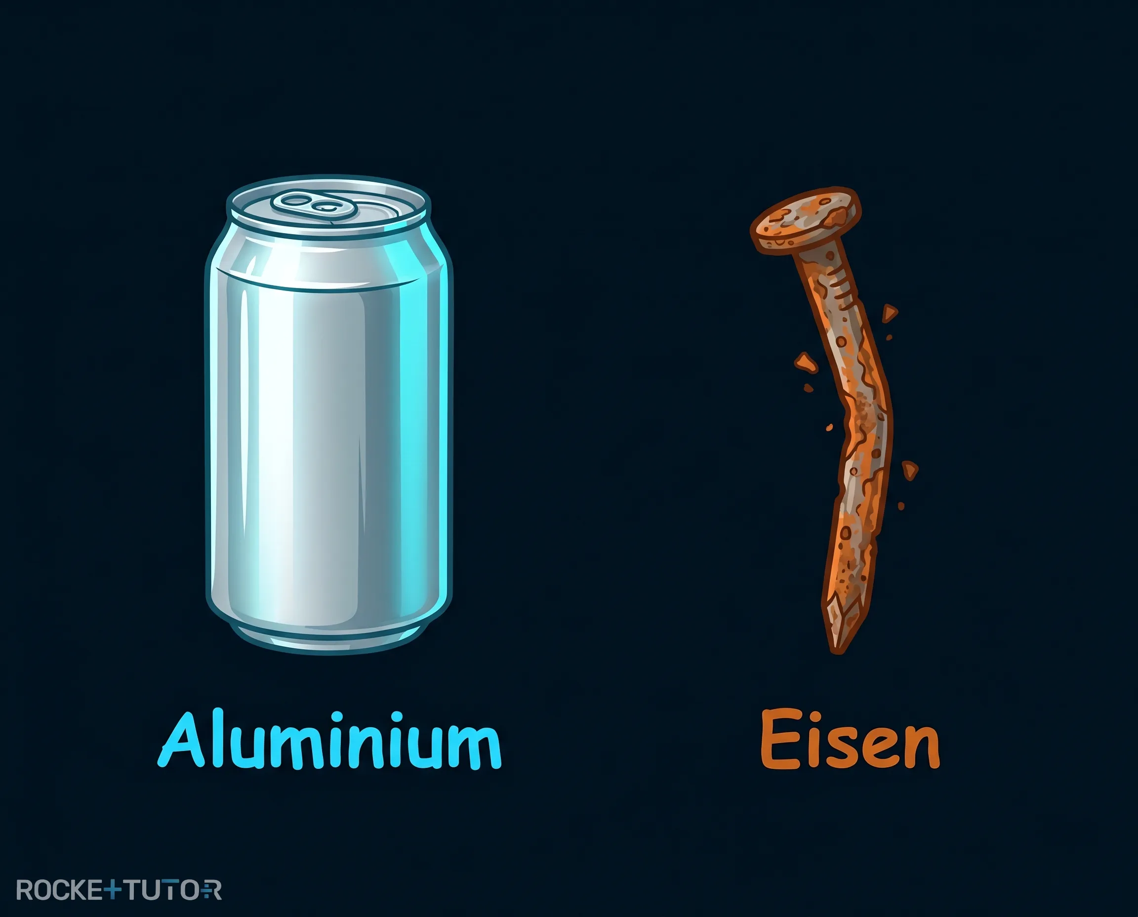 Aluminiumdose vs Eisennagel