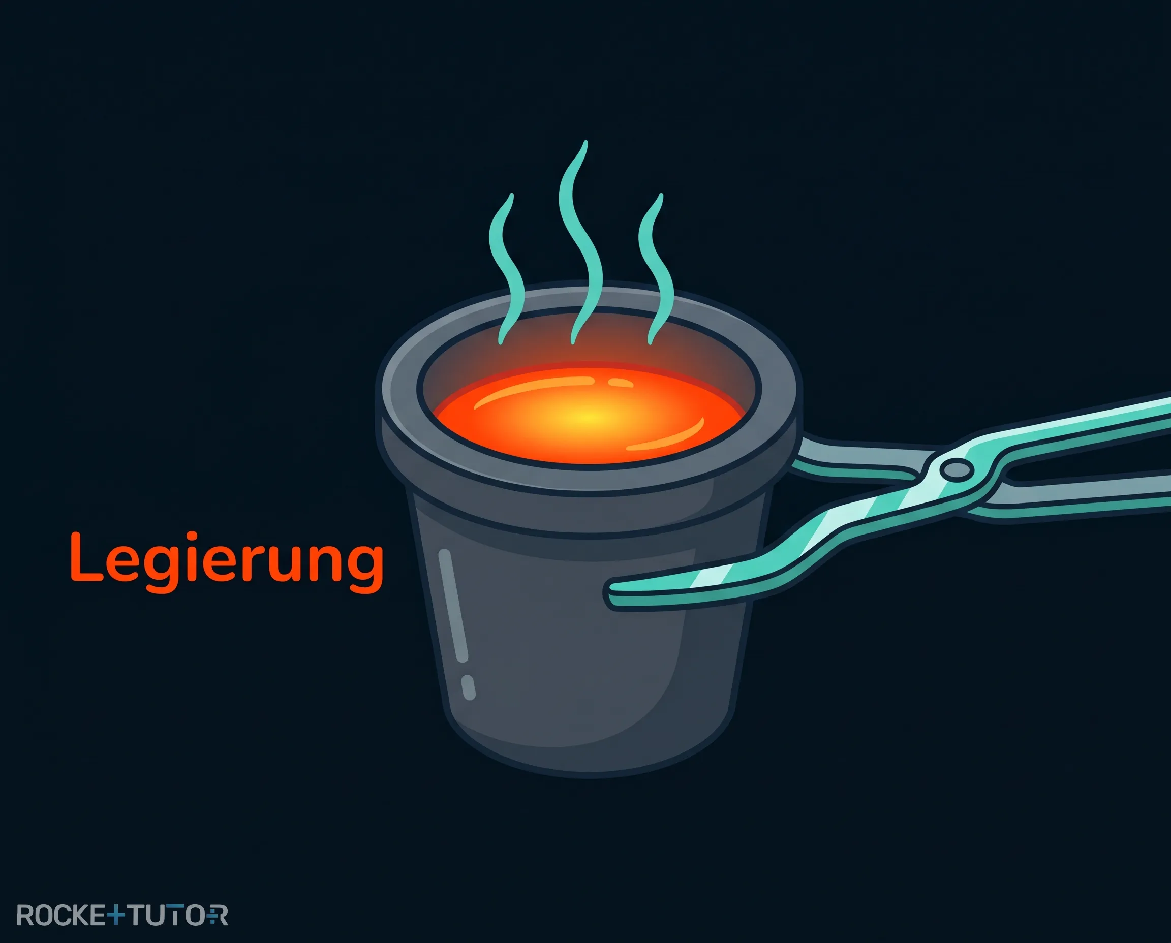 Verschiedene Legierungen und Metalle