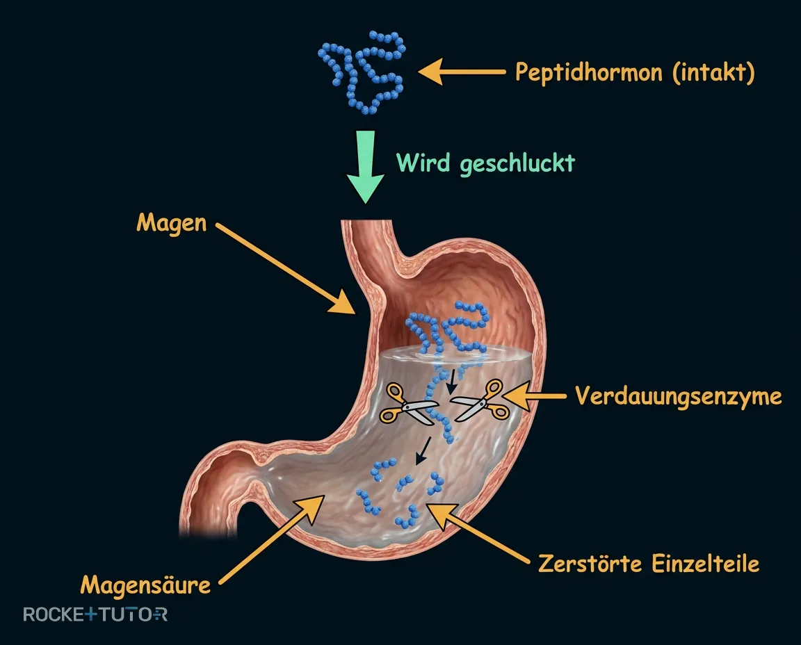 Insulin Verdauung im Magen