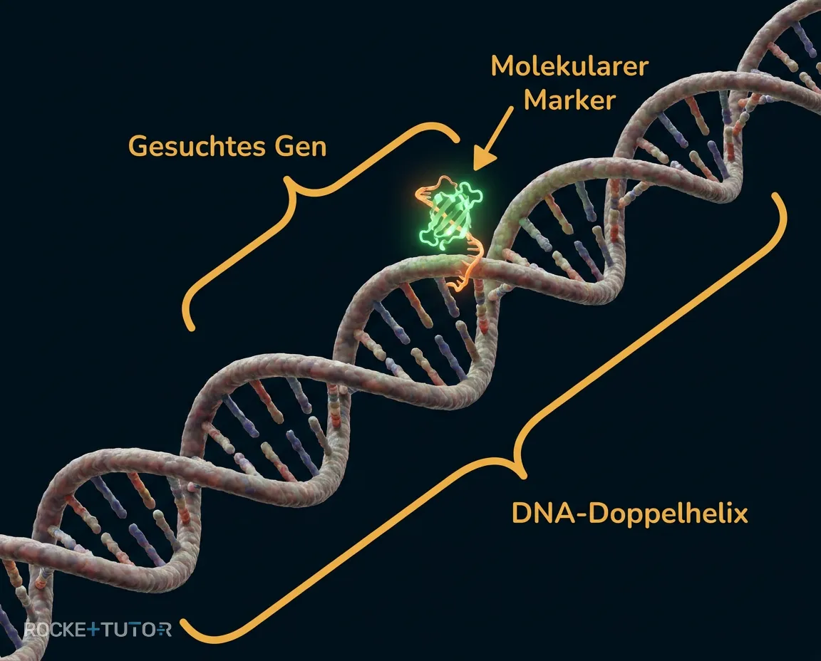 DNA mit molekularen Markern