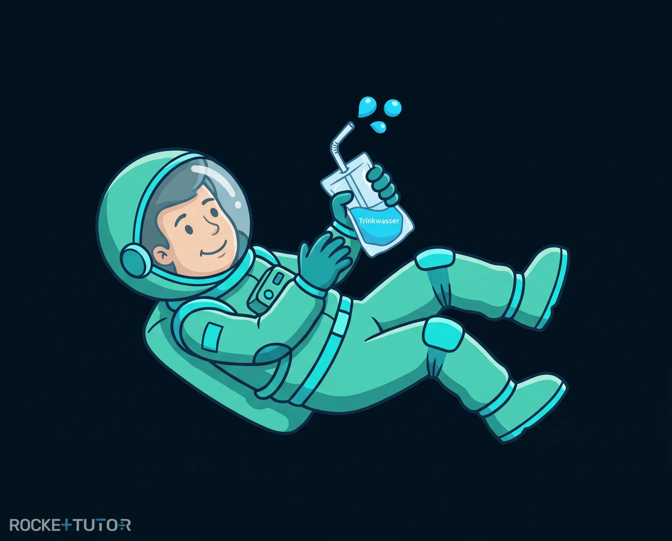 Astronaut auf der ISS